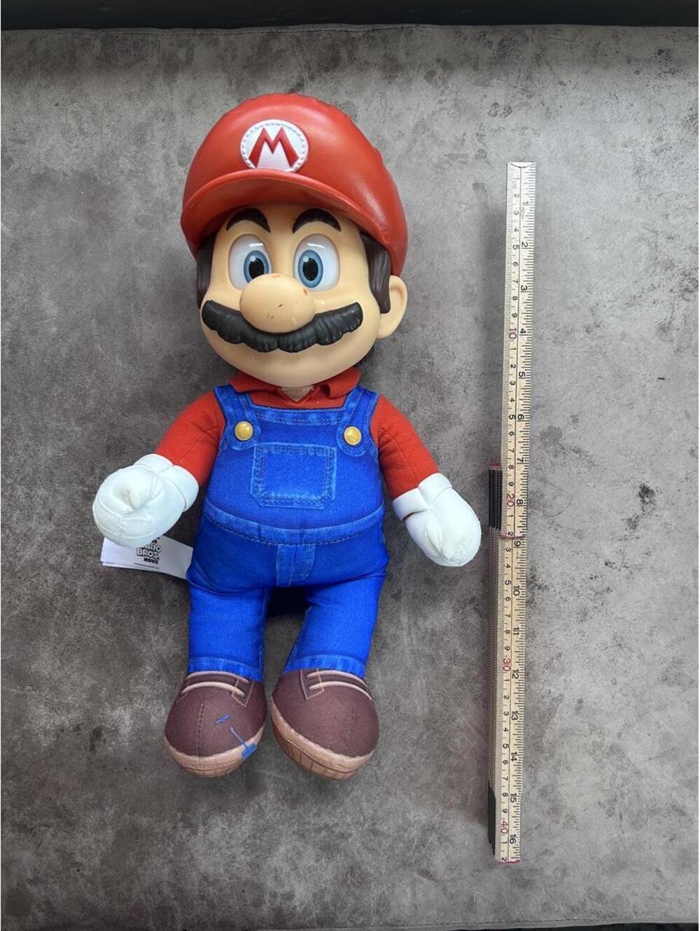 Nintendo Mario Movie plush doll with Jaxx Pacific 14” #gaming #supermario